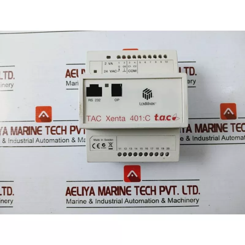 Schneider Electric Tac Xenta 401-c Programmable Controller, 24Vac